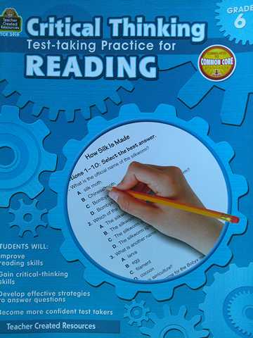 (image for) Critical Thinking Test-Taking Practice for Reading Grade 6 (P) by Julia McMeans