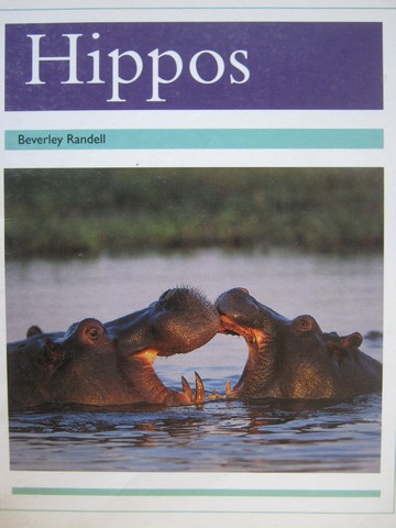 (image for) PM Animal Facts Hippos (P) by Beverley Randell