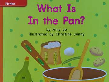 (image for) CCSS PreK What Is In the Pan? (P) by Amy Jo