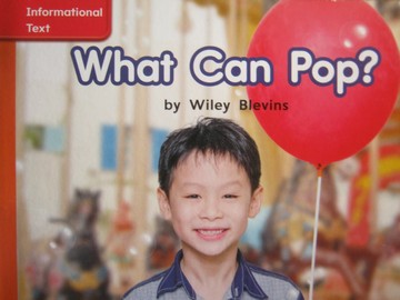 (image for) CCSS PreK What Can Pop? (P) by Wiley Blevins