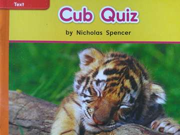 (image for) CCSS PreK Cub Quiz (P) by Nicholas Spencer