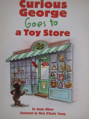 (image for) Math Readers K Curious George Goes to a Toy Store (P) by Susan Albury