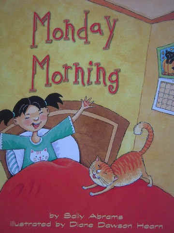 (image for) Math Readers K Monday Morning (P) by Sally Abrams