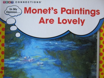 (image for) Text Connections Monet's Paintings Are Lovely (P) by Rebecca Grudzina