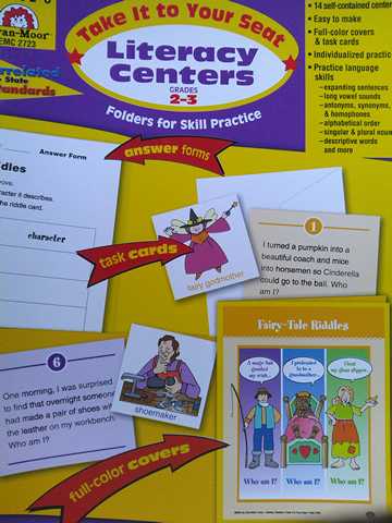 (image for) Take It to Your Seat Literacy Centers Grades 2-3 (P) by Jo Ellen Moore