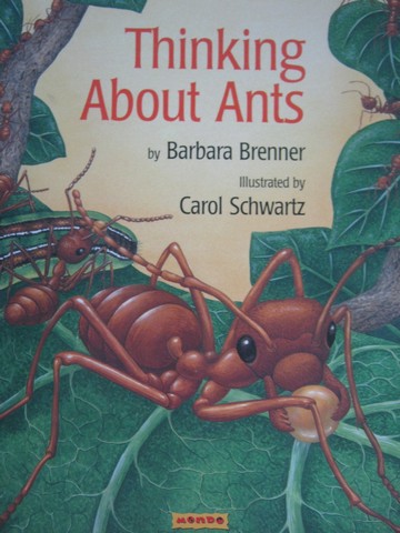 (image for) Book Shop Thinking About Ants (P) by Barbara Brenner