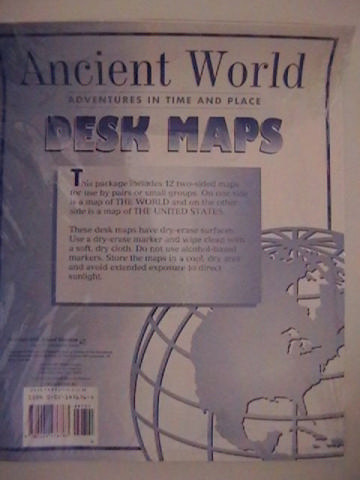 (image for) Ancient World 6 Desk Maps (Pk)