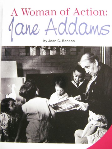 (image for) SRA Leveled Readers 6 A Woman of Action Jane Addams (P) by Joan C Benson