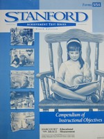 (image for) Stanford 9th Edition Forms S/SA Compendium of Instruction (P)