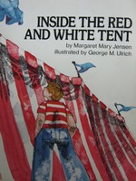 (image for) Inside the Red & White Tent (P) by Margaret Mary Jensen