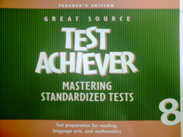 (image for) Test Achiever Grade 8 TE (TE)(P)