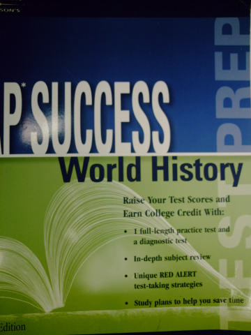 AP Success Testprep World History 2nd Edition (P) by Moran, (image for) AP Success Testprep World History 2nd Edition (P) by Moran,