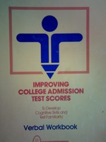 (image for) Improving College Admission Test Scores Verbal Workbook (P)