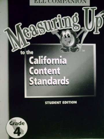 (image for) Measuring Up ELL Companion 4 Student Edition (CA)(P)