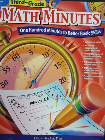 (image for) Third-Grade Math Minutes (P) by Alaska Hults