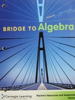 (image for) Bridge to Algebra Teacher Text Set (TE)(Pk) by Hadley & Raith