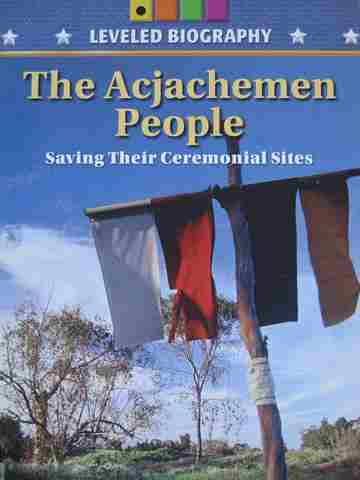 (image for) Leveled Biography 4 Yellow The Acjachemen People (P) by Jacquelene Acevedo