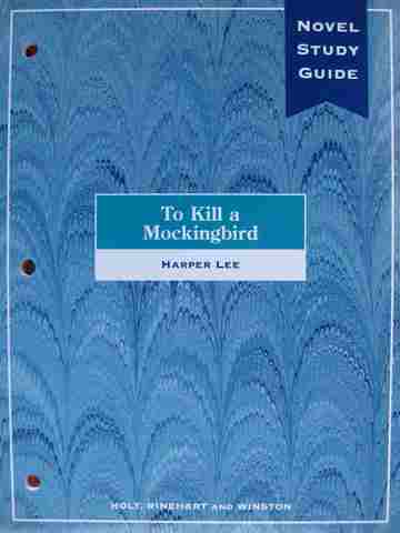 (image for) Novel Study Guide To Kill a Mockingbird (P) by Donna Reardon