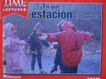 (image for) Time for Kids Lecturas K En que estacion estamos? (P) by Alan M Ruben