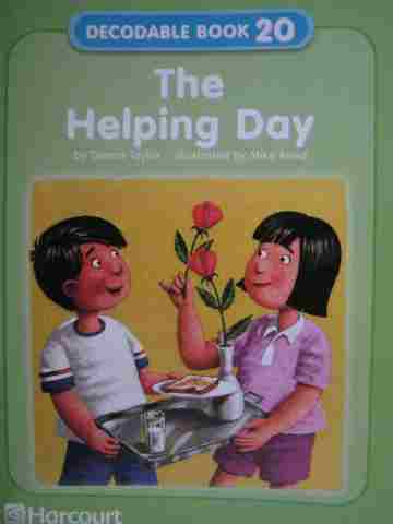 (image for) Harcourt Decodable Book 20 The Helping Day (P) by Donna Taylor