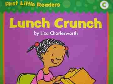 (image for) First Little Readers C Lunch Crunch (P) by Liza Charlesworth