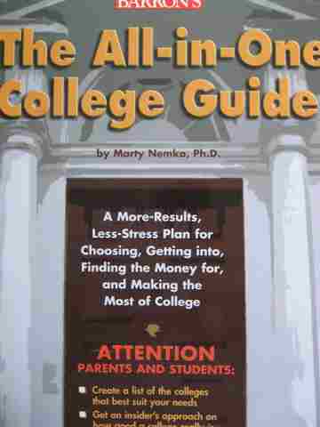 (image for) All-in-One College Guide 2e (P) by Marty Nemko