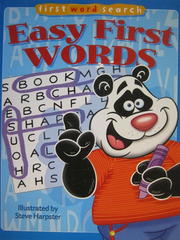 First Word Search Easy First Words (P) by Steve Harpster (image for) First Word Search Easy First Words (P) by Steve Harpster
