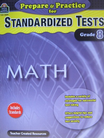 (image for) Prepare & Practice for Standardized Tests Grade 8 Math (P)