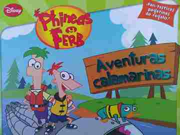 (image for) Phineas y Ferb Aventuras calamarinas (P) by Scott Peterson