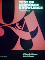 (image for) Test of Economic Knowledge Examiner's Manual (P) by Walstad/