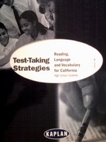 (image for) Test-Taking Strategies Reading Language Vocabulary HS (CA)(P)
