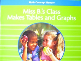 (image for) Math Concept Reader 1 Miss B.'s Class Makes Tables & Graphs (P)
