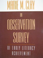 (image for) An Observation Survey of Early Literacy Achievement (P)