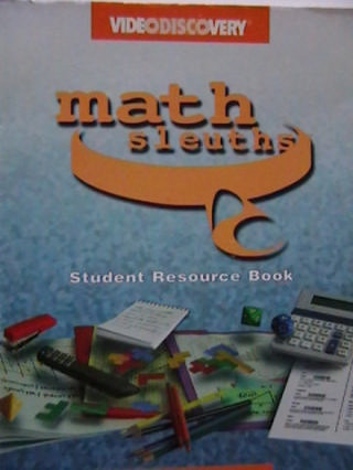 (image for) Math Sleuths Student Resource Book (Spiral)