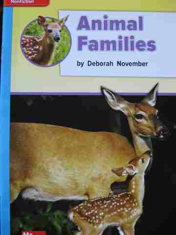 (image for) CCSS 2 Animal Families (P) by Deborah November
