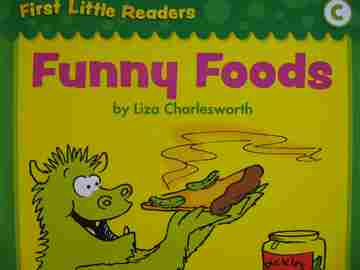 (image for) First Little Readers C Funny Foods (P) by Liza Charlesworth