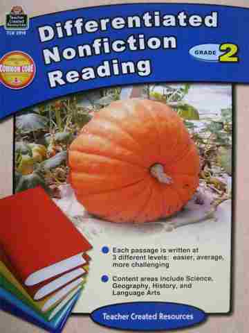 (image for) Differentiated Nonfiction Reading Grade 2 (P) by Tracie I Heskett