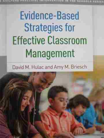 (image for) Evidence-Based Strategies for Effective Classroom Management (P) by Hulac & Briesch