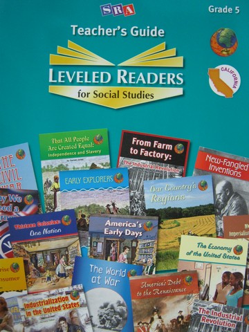 (image for) SRA Leveled Readers for Social Studies 5 TG (CA)(TE)(P)