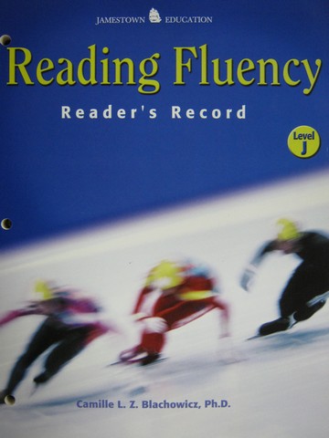 (image for) Reading Fluency J Reader's Record (P) by Blachowizc - Click Image to Close