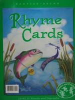 (image for) Phonics & Friends Level D Rhyme Cards (PK) - Click Image to Close
