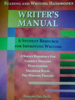 (image for) Reading & Writing Handbooks Writer's Manual (P) by Fry & Sakiey