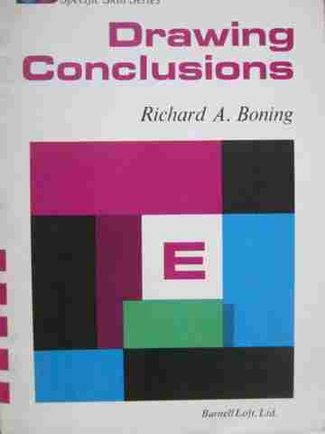 (image for) Specific Skill Series Drawing Conclusions Book E (P) by Boning
