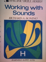 (image for) Specific Skill Series Working with Sounds Book H (P) by Boning