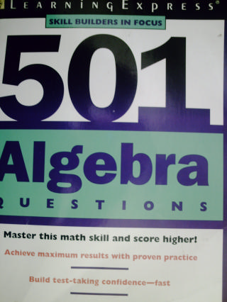 501 Algebra Questions Skill Builders in Focus (P) (image for) 501 Algebra Questions Skill Builders in Focus (P)