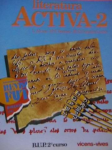 (image for) ACTIVA-2 LITERATURA (P) by Alonso, Barroso, González Cantos - Click Image to Close