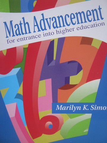 (image for) Math Advancement for Entrance into Higher Education (P) by Simon