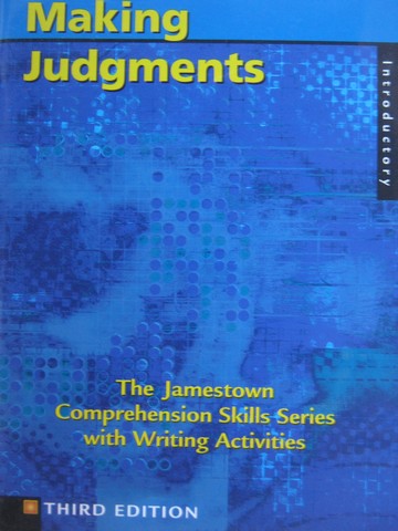 (image for) Comprehension Skills Making Judgments 3e Introductory (P)