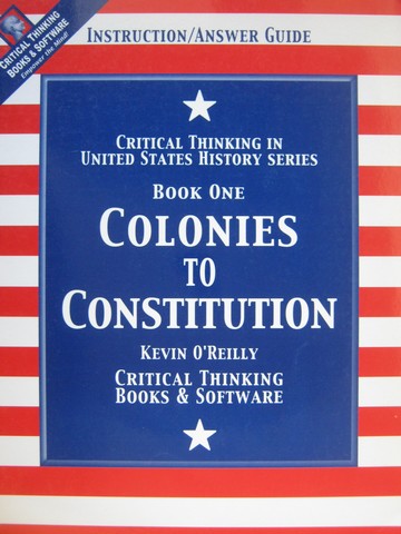 (image for) Colonies to Constitution TG (TE)(P) by Kevin O'Reilly