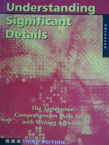 (image for) Understanding Significant Details 3rd Edition Advanced (P)